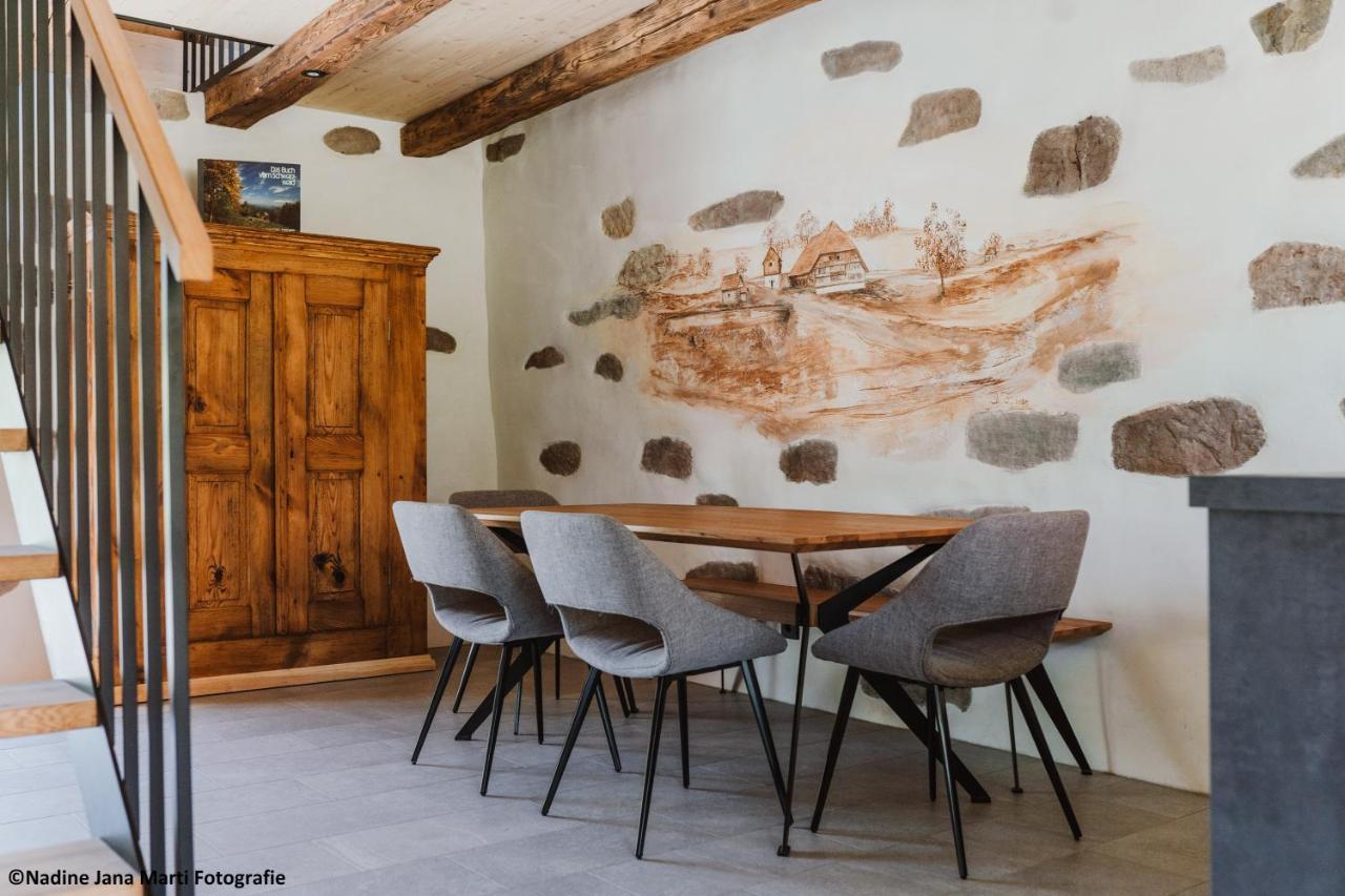فيلا Ferienhaus Im Schwarzwald Am See "Backhaeusle" هورنبرغ المظهر الخارجي الصورة
